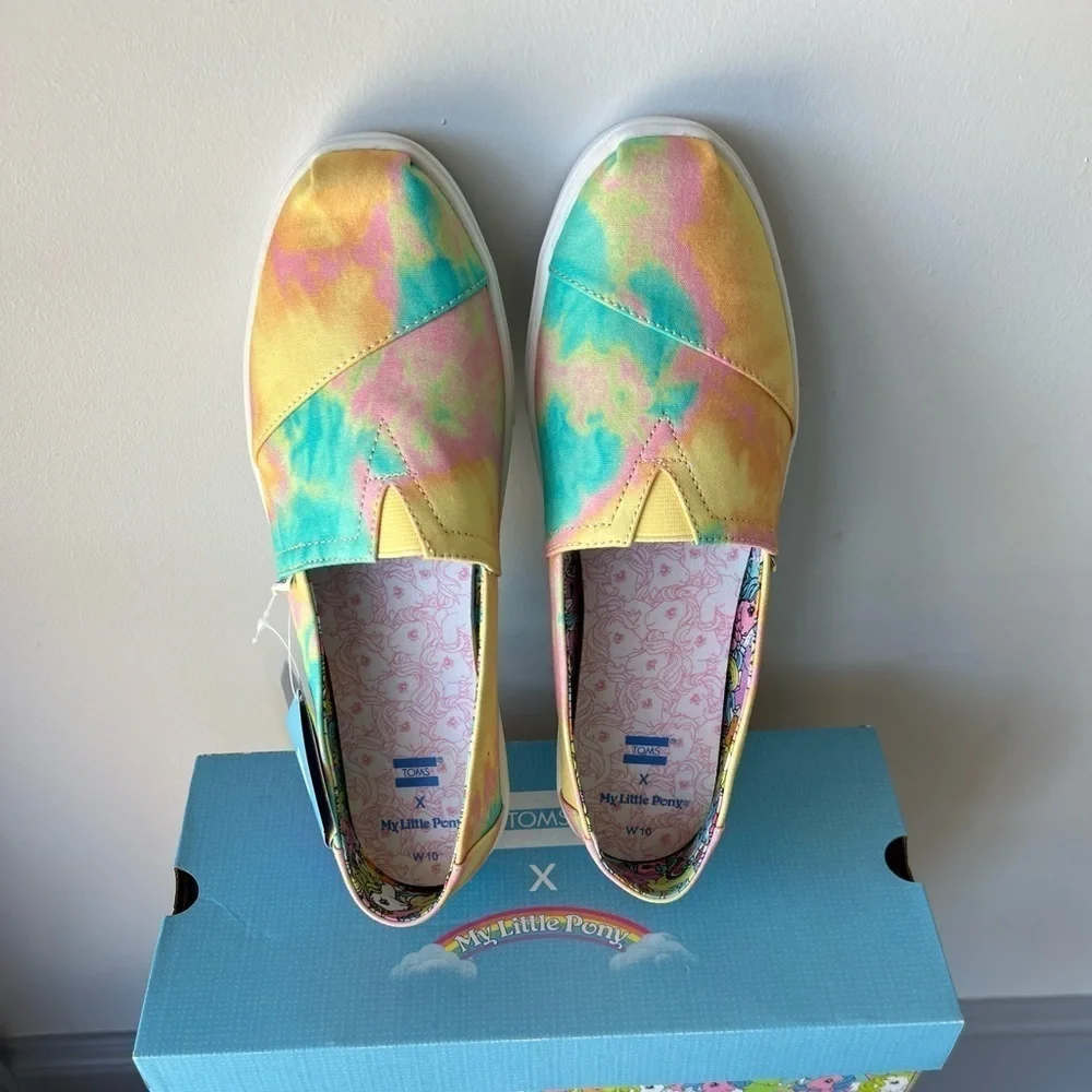 Toms Alpargatas Cupsole Multi Tie Dye My Little Pony Sky Dancer - Picture 4 of 11
